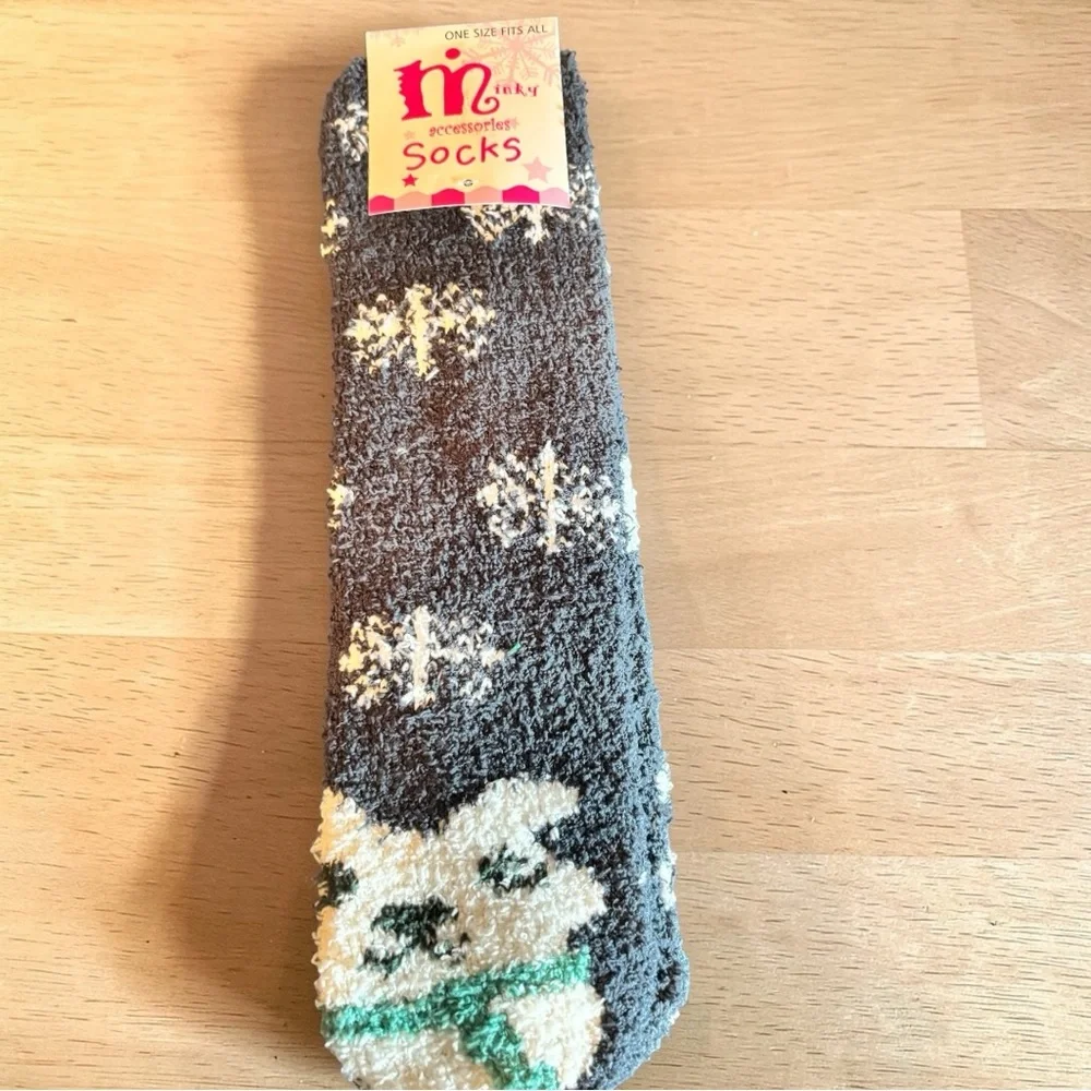 Women's Cozy Gray Socks - One Size‎